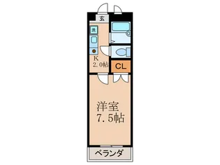 リバージュ YMH【1階】の間取り