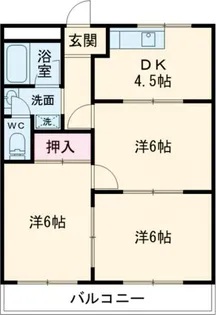 テピカルイブ【4階】の間取り