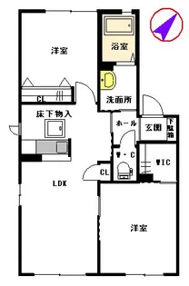 MASTメゾン桜木 B棟【1階】の間取り