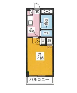 コーポS・T【2階】の間取り