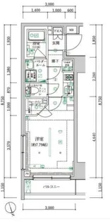 アルテシモサグラ【3階】の間取り