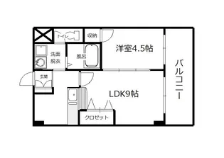 GreenShallows【2階】の間取り