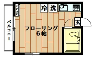 ラ・スティーラ・ヤマモト【2階】の間取り