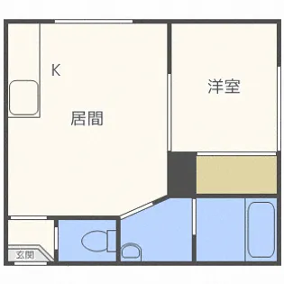 エルソル発寒【2階】の間取り