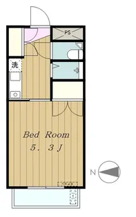 ライオンズマンション相武台前第5【1階】の間取り