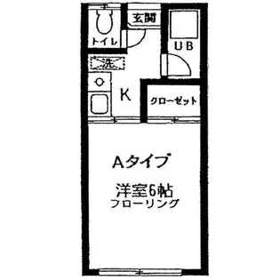 第2久野マンション【2階】の間取り