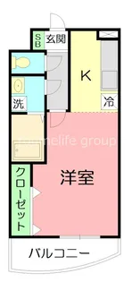 ロワジール【1階】の間取り