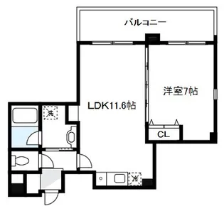 ウィステリアステージ1【6階】の間取り
