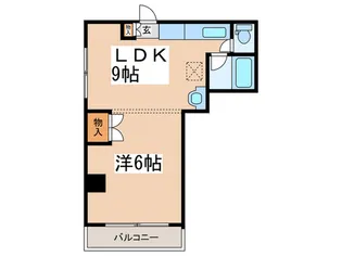 クリスタルファイブ【3階】の間取り