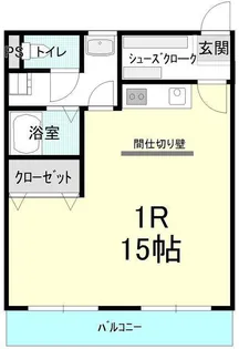 ファミールKYOEI【1階】の間取り