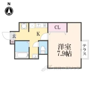 ラフィナート【1階】の間取り