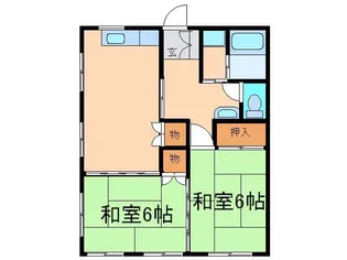 ライラックおじま【2階】の間取り