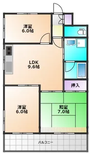 サンシャインフォーレスト【2階】の間取り