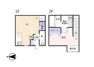 シャ・ミニヨンAの間取り