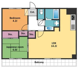ガレ田園調布【3階】の間取り