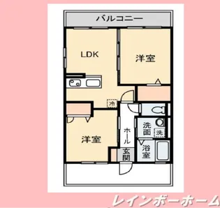 メルヴェーユ【1階】の間取り