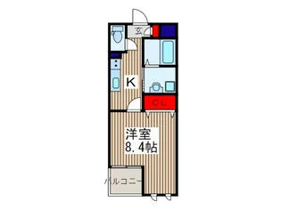 ウインズコ-ト【2階】の間取り