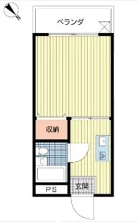 イナダコーポ【1階】の間取り