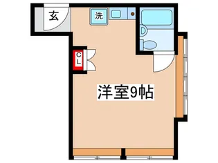 ディーズイン【2階】の間取り