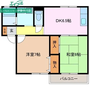 メゾンソフィア B【1階】の間取り