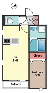 いずみコート【2階】の間取り