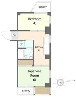 プラーズ千束【7階】の間取り