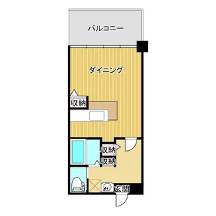 サンシャワービル【2階】の間取り