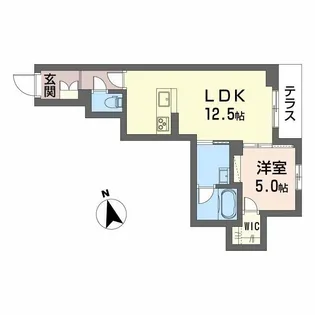 アンティーム【3階】の間取り