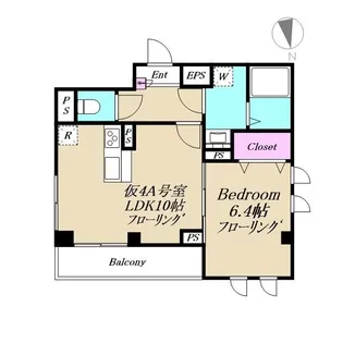 xevo吉祥寺【4階】の間取り