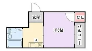 シャトウ・マ・メール【3階】の間取り