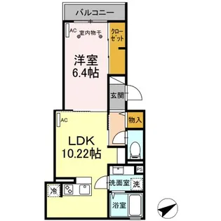 ムーンヒルズ・T【3階】の間取り