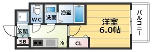 ドルチェヴィータ北浜【7階】の間取り