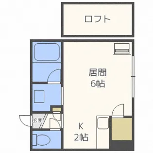 シティヒルズ栄通6【2階】の間取り