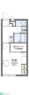 レオパレスM&K【1階】の間取り