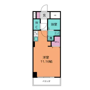 プレミアムキャッスル小牧中央【3階】の間取り