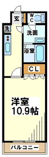 ヴェールピア【1階】の間取り