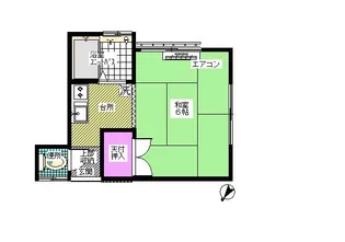 グリーンハウス【1階】の間取り