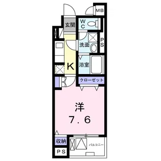 K・SガーデンIII【3階】の間取り