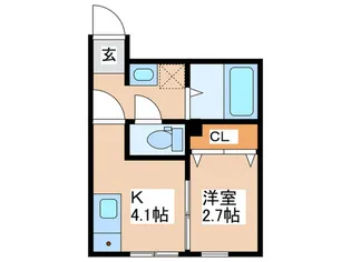 MARIQUITA【1階】の間取り
