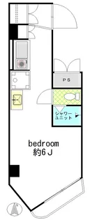 ダイホープラザ高田馬場【4階】の間取り