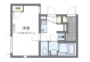 クレイノシンフォニア【1階】の間取り