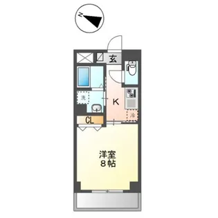 フォートレス中村橋【2階】の間取り
