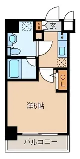 ラヴェニール東神奈川【9階】の間取り