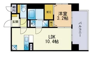 FERIO博多駅南【5階】の間取り