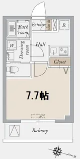 アーバンパーク王子【2階】の間取り