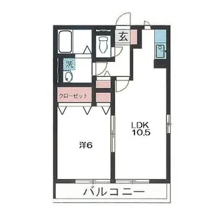 スペーシアハイム【2階】の間取り