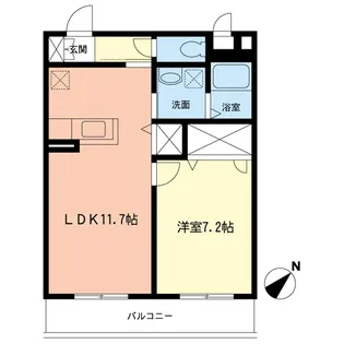 CREA湘南【3階】の間取り