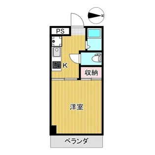 アラハート山北【3階】の間取り