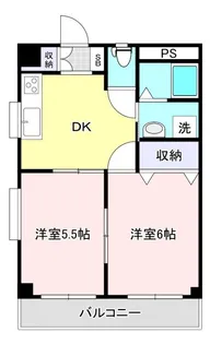 SKマンションA【1階】の間取り