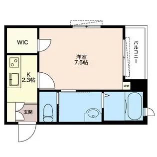 アイリス中野B棟【2階】の間取り